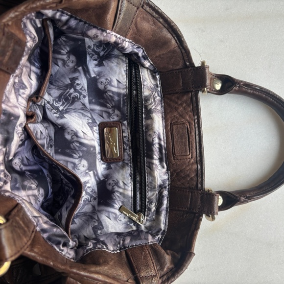 Junior Drake Leather Shoulder Bag - Picture 6 of 12